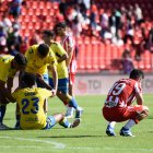 Decepción en el último partido en casa frente a Las Palmas, que ganó en el descuento.