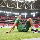 César Montes, a la espera de conocer la convocatoria de la Selección de México.