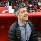 Imanol Alguacil en el Almería-Real Sociedad de la pasada temporada.