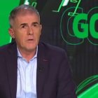 Lucas Alcaraz en un momento del programa Gol a Gol.