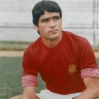 Antonio Biosca con La Roja de la Selección Española.