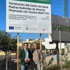 Los parlamentarios del Partido Popular de Almería, Manuel Guzmán y Julia Ibáñez.