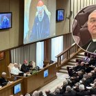 Gómez Cantero estuvo presente en el encuentro de los obispos españoles con el Papa Francisco.