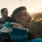 Brian Albacete, Brianeitor, en un fotograma de la película CampeoneX, de Javier Fesser.
