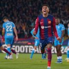 Raphinha abrió el marcador en la primera mitad después de un saque de esquina.