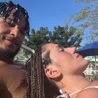 Foto que ha publicado el futbolista con su pareja.