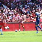 Arnau en el partido ante el Granada, donde fue titular.