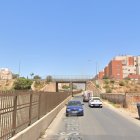 Imagen en Google Maps del puente y Sierra Alhamilla.