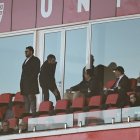 Mohamed El Assy en su \'tour\' por los palcos del Mediterráneo.