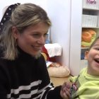 El pequeño Diego y su madre Esmeralda.