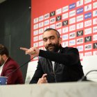 Mohamed El Assy tocó todos los asuntos de la actualidad del Almería en rueda de prensa.