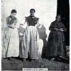 Las tres venteras de la Venta Alegre de Sorbas, donde pernoctaron los viajeros, durmiendo en catres de tijera, junto a arrieros y pastores.