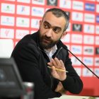 Mohamed El Assy analizó la actualidad del Almería el pasado viernes en rueda de prensa.