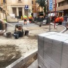 Obras en marcha en el entorno de Plaza de San Pedro