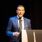 Antonio Hermosa, periodista de Canal Sur y actor. 