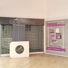 Imagen del Centro de Estética Ideal Almería tras cerrar definitivamente sus puertas.
