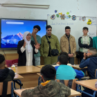 Un momento de la charla.