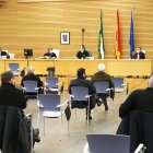 Imagen de archivo del macrojuicio del caso Poniente en su arranque en el Palacio de Congresos y Exposiciones de Aguadulce en 2021.