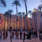 Colas a las puertas de la Catedral.