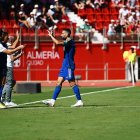 Antonio Puertas en su última aparición en el Mediterráneo con el Granada.