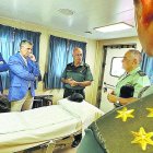 Visita a Almería del delegado de Gobierno en Andalucía y del director de la Guardia Civil.