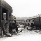 Cuevas del Almanzora tras la riada de 1973.