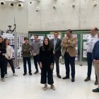 Presentación de la exposición del IES Aguadulce en la sede de Educación.