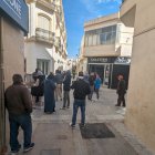 Lugar del suceso pocos minutos después del accidente.