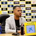 Jonathan Viera vivió un día muy emotivo hace tres meses en su casa, Las Palmas.