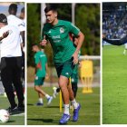 Los tres jugadores del Almería se marchan con sus selecciones.