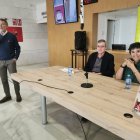 Inicio de la presentación de Nieves Concostrina el viernes en Vera.