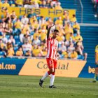 Jonathan Viera jamás olvidará el día que jugó con el Almería en el Estadio de Gran Canaria.