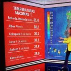 El pueblo albojense registró la segunda temperatura máxima del país. Foto: RTVE.