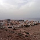 Foto de la capital de este jueves antes del anochecer.