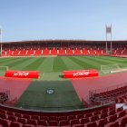 El Estadio de los Juegos Mediterráneos está precioso para el España-Bélgica, partido clasificatorio del Europeo.