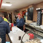 El Kempes siempre al pie del cañón con sus peñistas.