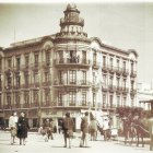 La Casa de los Campos Rapallo en una imagen de mediados del pasado siglo XX.