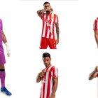 Fernando, Chumi, Embarba, Robertone y Melero son los cinco capitanes del equipo rojiblanco.