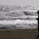 Viento y oleaje en Almería.