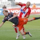 Bruno Saltor dejó huella en el Almería como jugador.