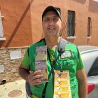 Domingo Macías, vendedor de la ONCE desde hace casi dos años.