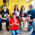 Los jugadores del club roquetero