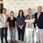 Óscar Bleda, Mar Peláez, Magdalena Cantero, Javier Campos y Juan de la Cruz Belmonte