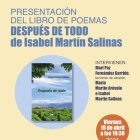 Cartel anunciador de la presentación en Adra.