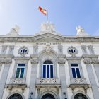 Fachada del Tribunal Supremo, en Madrid.