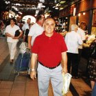 José del Pino en Budapest exportando el tomate de la CASI.