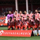 El once del Almería ante el Villarreal.