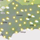 Mapa de Andalucía con la previsión de este martes.