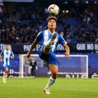 Nico Melamed en su último partido frente al Almería.
