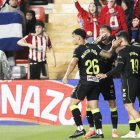 El Almería se vuelve de Vallecas con tres puntos una semana después de haber certificado su descenso.